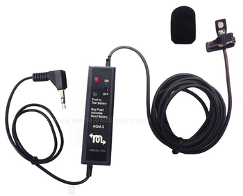 New Court Reporter microphone with hearing aid technology