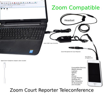 Zoom Compatible Court Reporter Zoom Compatible Court Reporter