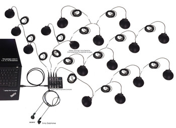 Zoom USB Multiple Microphones System 16 Microphone Mixer 