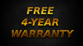 FREE 4-YEAR WARRANTY