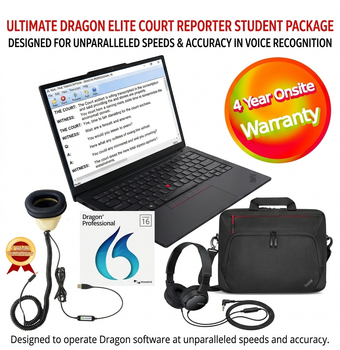 College of Court Reporting 32 Gig Laptop Packages