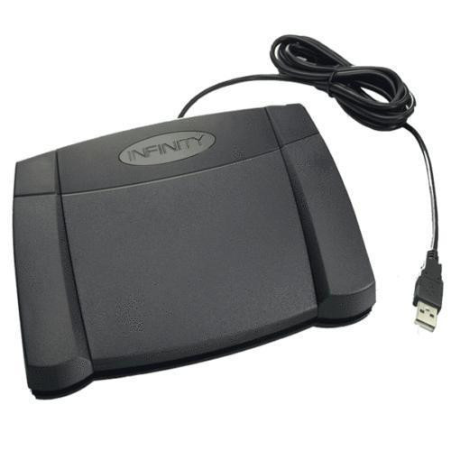 Infinity IN-USB-3 -Infinity foot pedal- Universal USB Foot Pedal