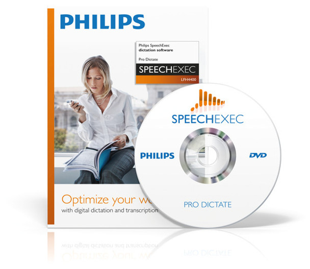 Philips transcription software for use with the usb foot pedal