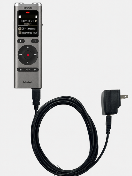 Court Reporter backup digital recorder for Court Reporter. 