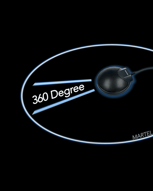 360 Degree voice pickup 