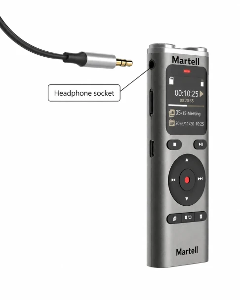Simple Meeting Recorder with 4 Microphones 