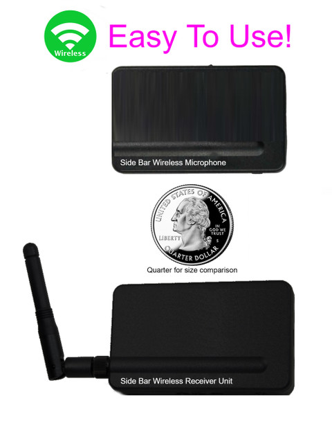 Court reporting equipment wireless microphone specially designed for court reporters 