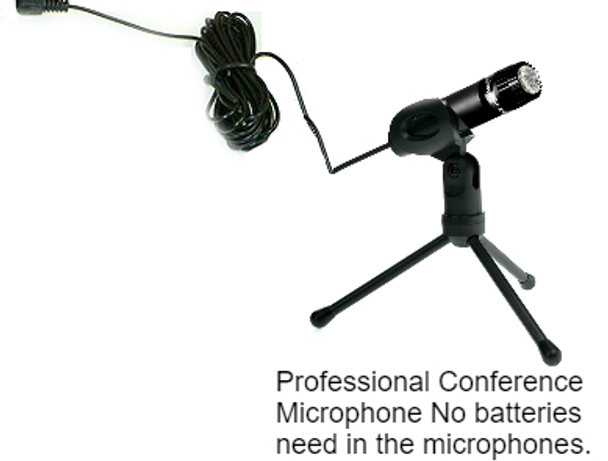 Extra Microphone for Portable Easy Meeting Digital Recorder Package