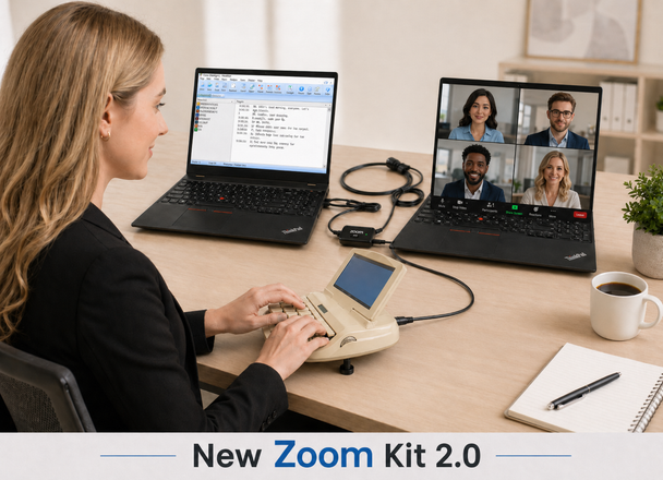 court reporter zoom kit
