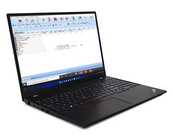 16 Inch Elite Court Reporter laptop side