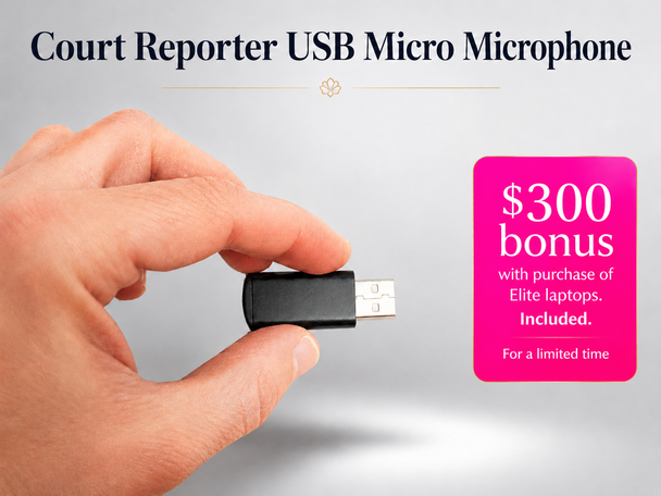 Elite Court Reporter Laptop Thinkipad