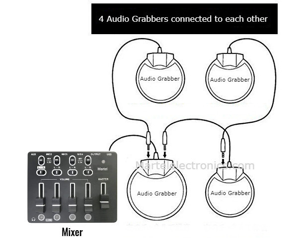 Zoom USB Multiple 8 Microphones System