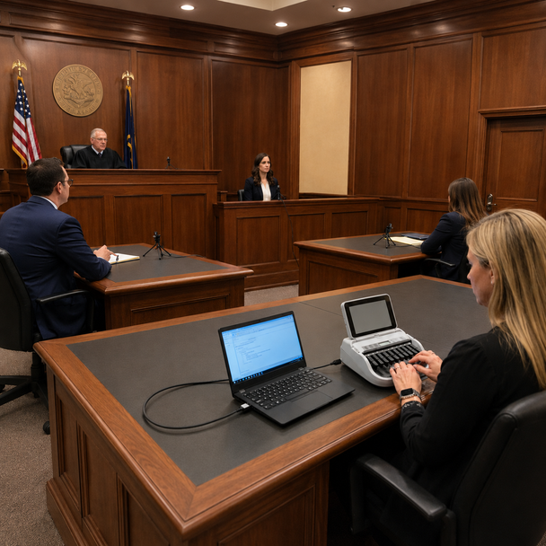 Ultimate Elite Court Reporter Courtroom & Deposition Room Microphone System 