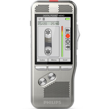 Philips DPM8000 Doctor & Lawyer Dictation Recorder w/Thumb Slide