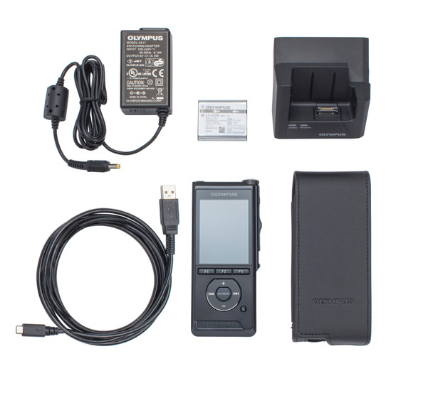 Olympus DS-9500 Professional Dictation Wi-Fi Recorder, Slide Switch function with 12 Month Subscription License to ODMS Cloud