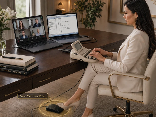 Martel Electronics Zoom mute foot pedal for court reporters
