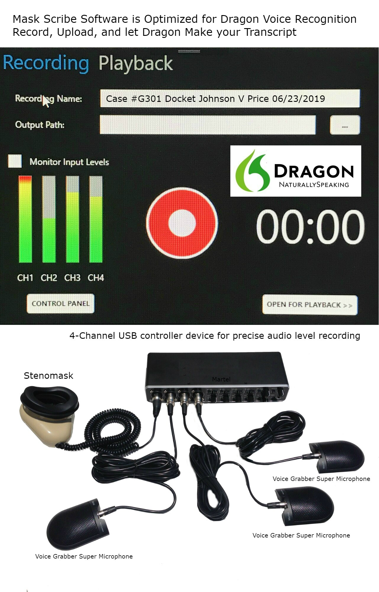 Dragon Naturally Speaking Mobile Speech Recognition Recorder