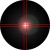 50MM Illuminated Right Angle  correct Image finder Scope, 7.5X Black
