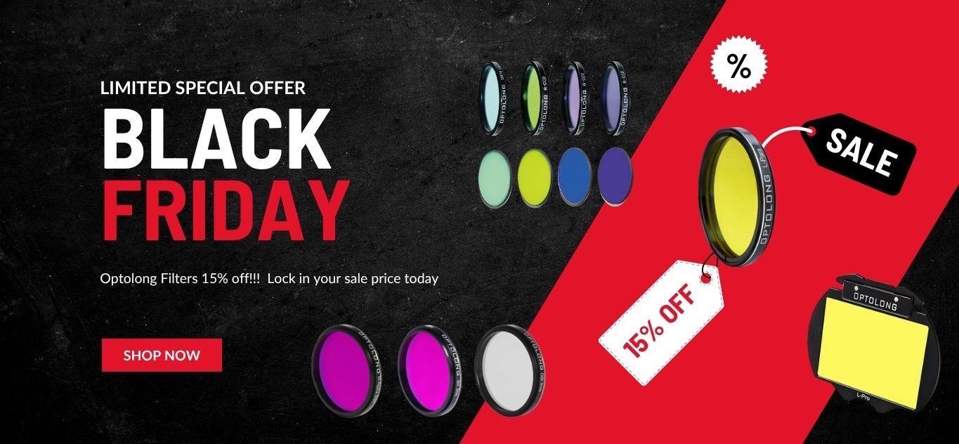 Optolong Black Friday sale banner