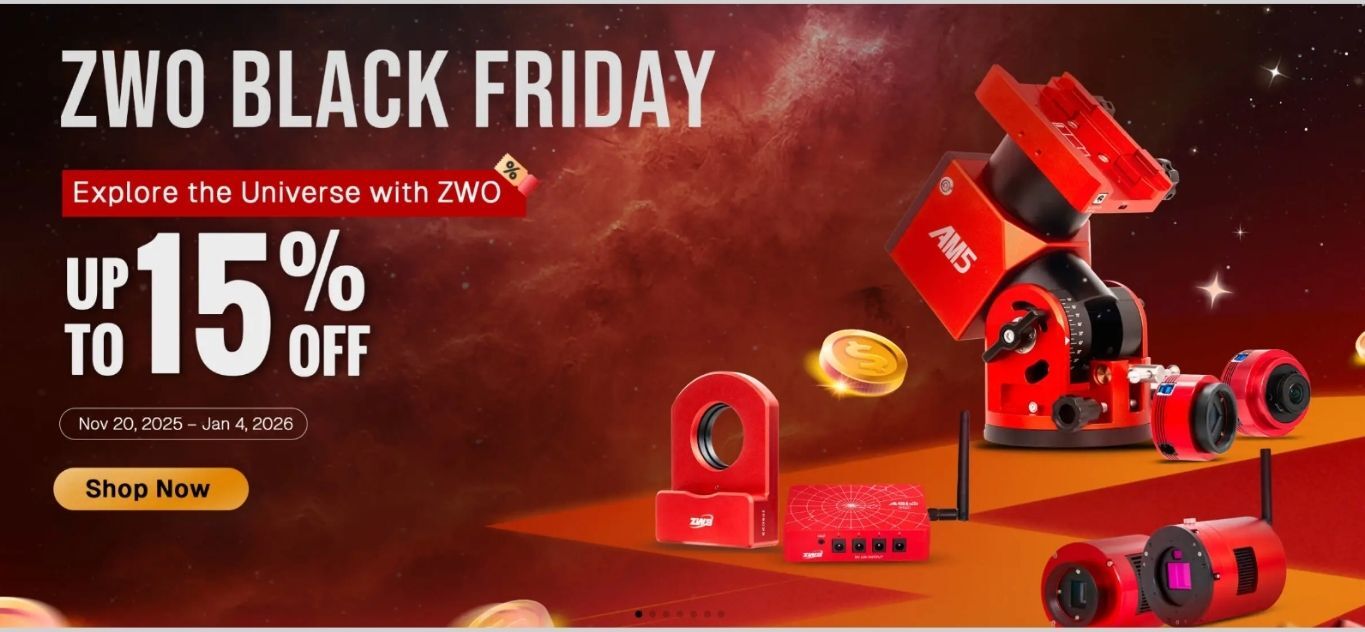 Optolong Black Friday sale banner