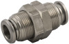 Stainless Steel (FKM Seal) Bulkhead Union 5/16" Tube - 60050-05