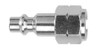 1/4" Basic Industrial Plug x 3/8" Female NPTF - 80222-06