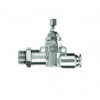 Inline Flow Control 1/4" Tube Metal Release Collet x 1/4" Male BSPP - 82820-04-04