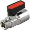Ball Valve 1/8" Male x 1/8" Female BSPP - 6410-1/8-1/8