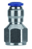 Straight Female 5/32" (4mm) Tube x 1/8" NPTF - 88030-53-02