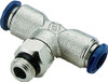 Swivel Male Branch Tee 5/32" (4mm) Tube x 1/8" Swift-Fit - 87210-53-02