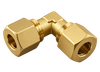 AIG-13260 brass compression fitting — representative colored series image; dimensions vary by model.