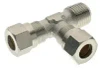Compression Run Tee 10mm x 1/4 BSPT - 9230-10-1/4