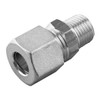 Cmp Str Ml 18mm x 1/2 BSPT (Brass) - 13480-18-1/2