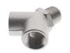 Y Connector 1/2 Fm BSPP x 1/2 Ml BSPT - 6000-1/2