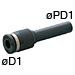 16MM X 10mm Standard Tube Fitting - PGJ16-10