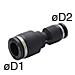 12MM X 10mm Standard Tube Fitting - PG12-10