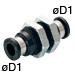 1/4" Standard Tube Fitting - PM1/4U