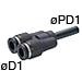 1/2" Standard Tube Fitting - PYJ1/2