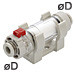 10mm 10mm Vacuum Filter - SFU3-1010