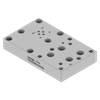 Aluminum Tapping Plate - AD03D08TP025AB