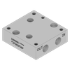 Aluminum Subplate - A2F06SPS6P