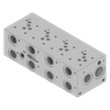 Aluminum Valve Manifold - AD05HP043S/3PB