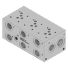 Aluminum Valve Manifold - AD05HP033S/SPAD