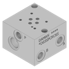 Aluminum Valve Subplate - AD03SPCRC6S