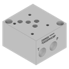 Aluminum Valve Subplate - AD05SPRVC8P