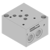 Aluminum Valve Subplate - AD05SPRVC8S