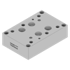 Aluminum Valve Subplate - AD08SPB20S