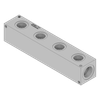 Aluminum Header Block - AH1800416S