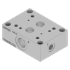 Aluminum Valve Subplate - AP08SPS12S