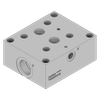 Aluminum Relief Valve Subplate - AR08SPS16S